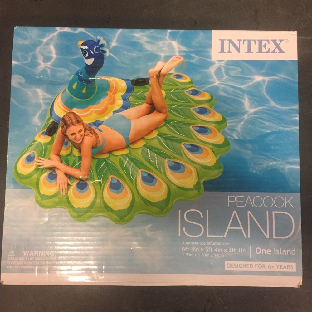 Peacock floaty